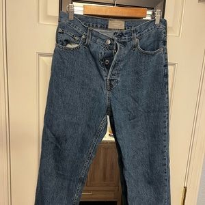 Everlane high rise jeans
